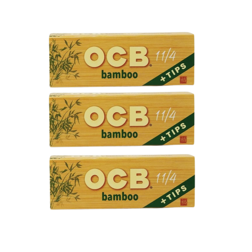 OCB Rolling Papers – Bamboo 1 14 + Tips