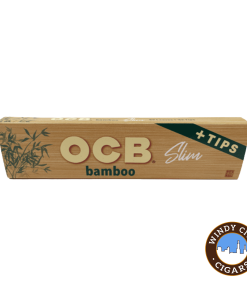 OCB Rolling Papers – Bamboo Slim + Tips