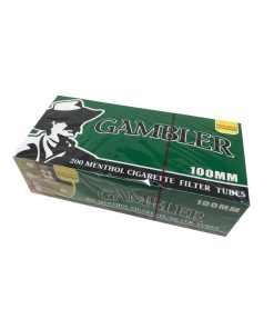 gambler menthol tubes 100