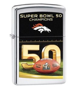 Zippo NFL Denver Broncos Super Bowl 50 Champions Lighter