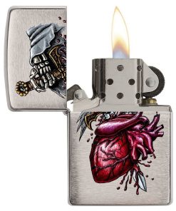 Lighter with Heart design