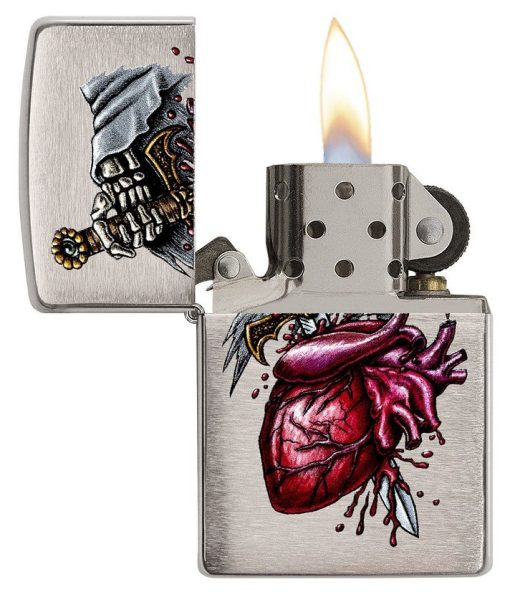 Lighter with Heart design