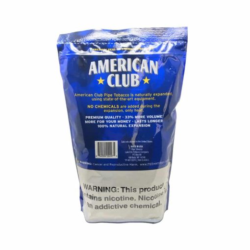 American Club Blue Pipe Tobacco - 16oz Bag