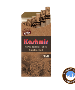 Kashmir Unbleached Pre-Rolled Tubes Tall