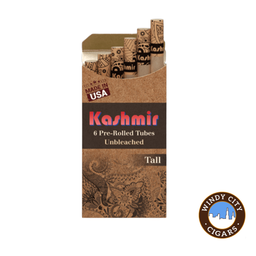 Kashmir Unbleached Pre-Rolled Tubes Tall