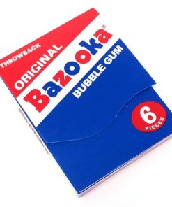 bazooka bumble gum throw