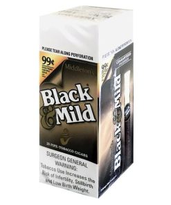 Middleton's Black & Mild Regular Cigars -(25 pack)