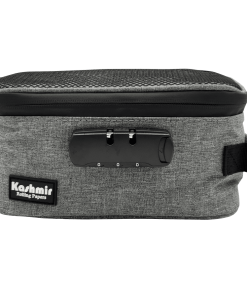 Kashmir Large Grey Smell Proof Case with Grinder