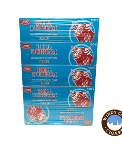 Bull Durham Tubes – Blue (100’s) 5 Pack 1000ct