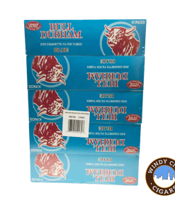 Bull Durham Tubes – Blue (King) 5 Pack 1000ct