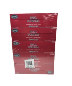 Bull Durham Tubes – Regular (100's) 5 Pack 1000ct