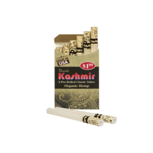 Kashmir Pre Rolled Cigarette Tubes Organic Hemp – 10 Pack