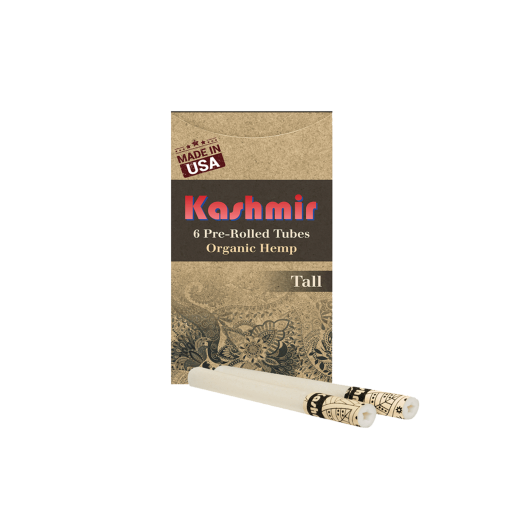 Kashmir Pre Rolled Cigarettes Tubes Organic Hemp Tall – 30 Pack