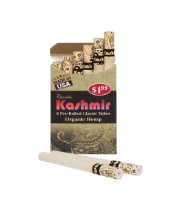 Kashmir Pre Rolled Cigarettes Tubes Organic Hemp – 30 Pack