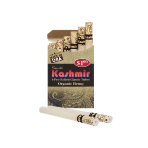 Kashmir Pre Rolled Cigarettes Tubes Organic Hemp – 30 Pack