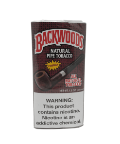 bag of backwoods cherry natural pipe tobacco