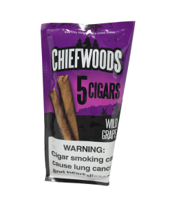 bag of cheifwoods wild grape cigars