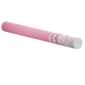 pink white tube
