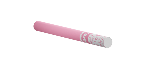 pink white tube