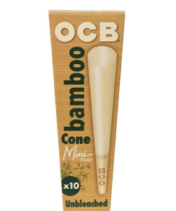 OCB Bamboo Unbleached Cones Mini mm