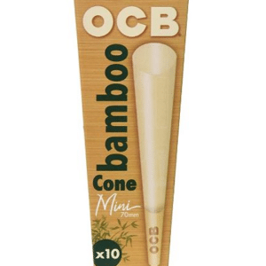 OCB Bamboo Unbleached Cones Mini mm