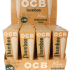 OCB Bamboo Unbleached Cones Mini mm Box