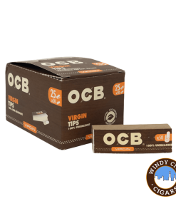 OCB Virgin Tips (Unbleached)