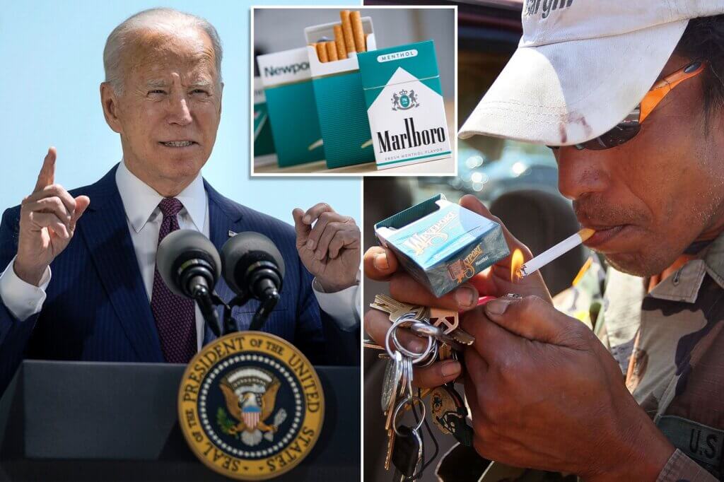 Joe Biden bans Menthol Cigarette