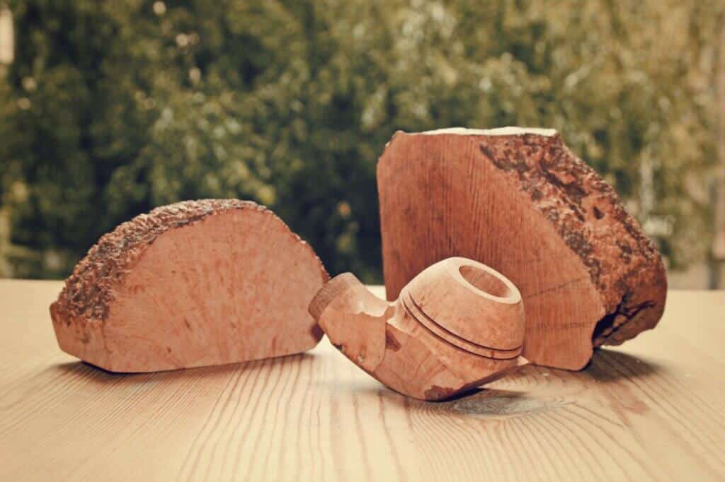 pipe made of log