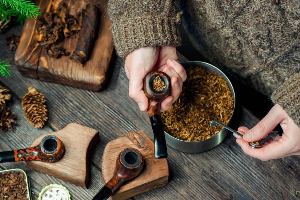 pipe tobacco handaling