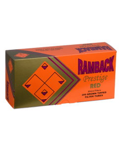 ramback prestige red cigarette tubes