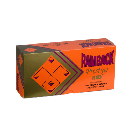 ramback prestige red cigarette tubes