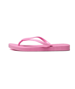 pink thong side sandal