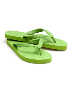 womens green thong flip flops