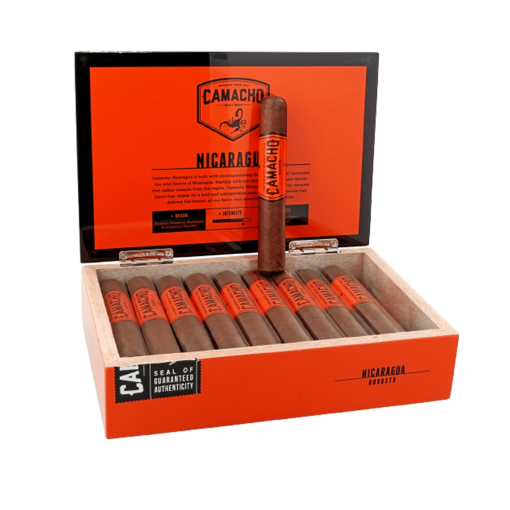 Camacho Nicaragua Robusto 20 Cigars