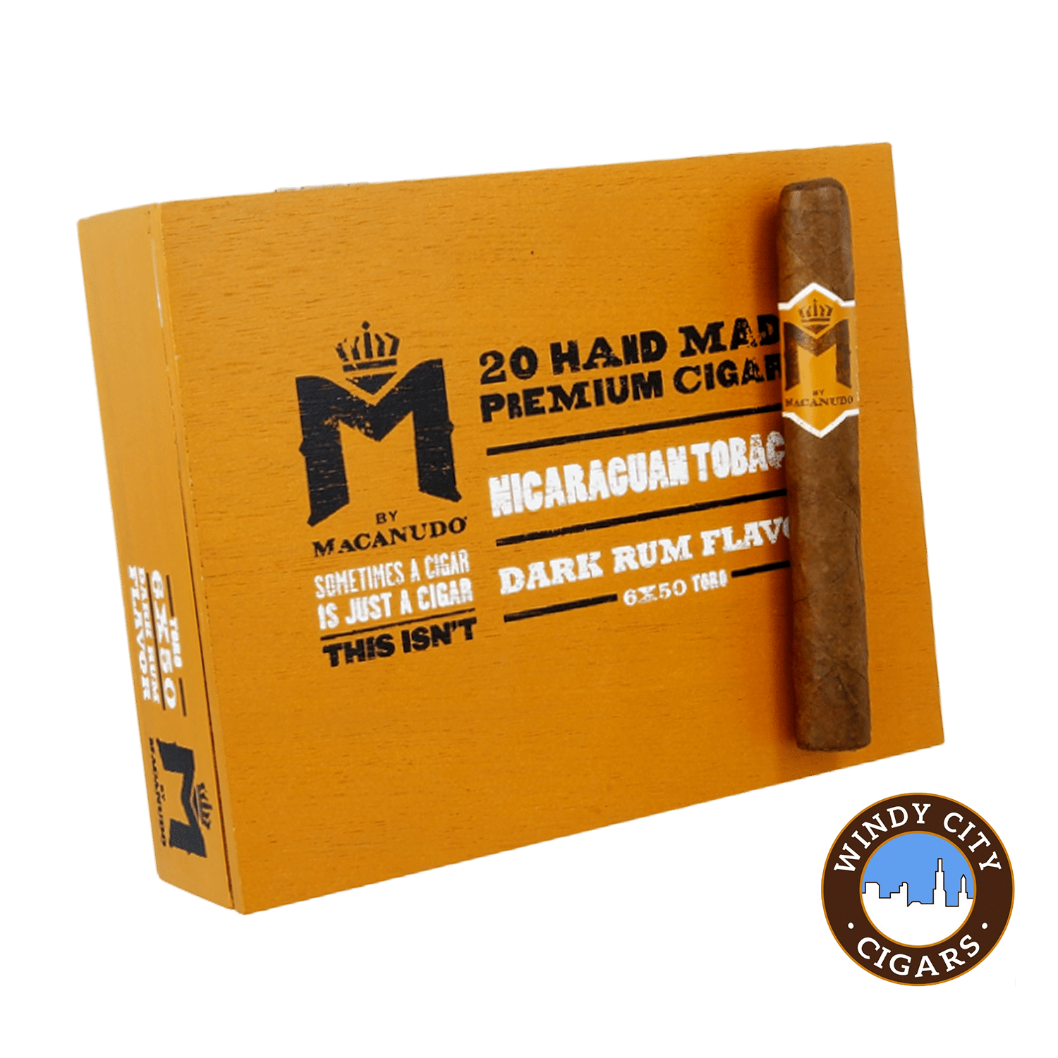 M By Macanudo Rum Toro 20 Cigars