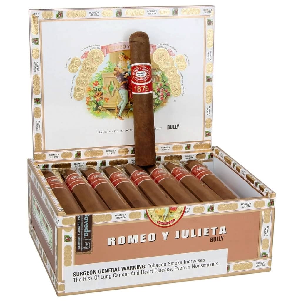 box of romeo julieta cigar