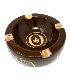 Oliva Brown w/Gold Round 4 Cigar Ashtray