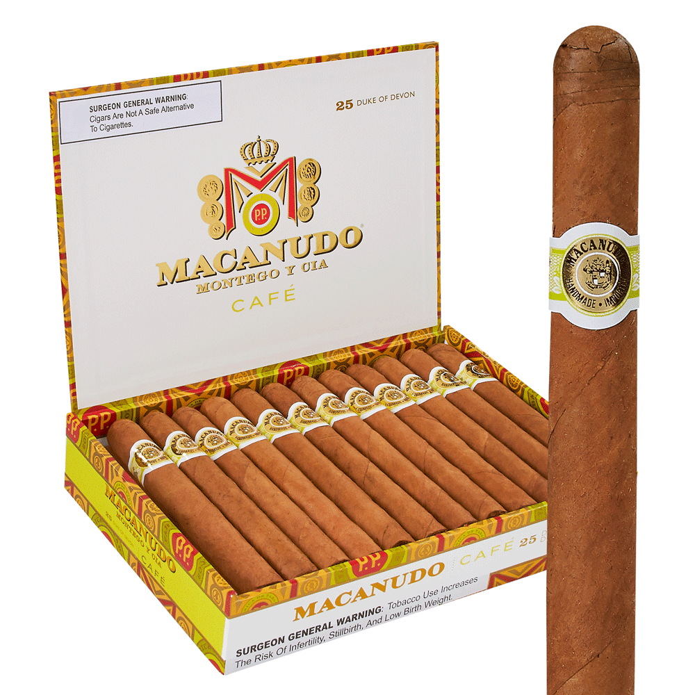 box of macanudo cigars