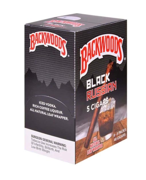 Backwoods Black Russian Cigars Packs