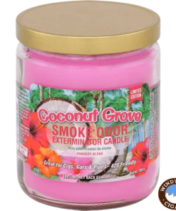 Windy City Cigar's Smoke Odor Exterminator Coconut Grove Deodorizing Candle.