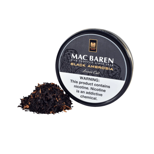 Mac Baren Black Ambrosia 3.5 oz Pipe Tobacco