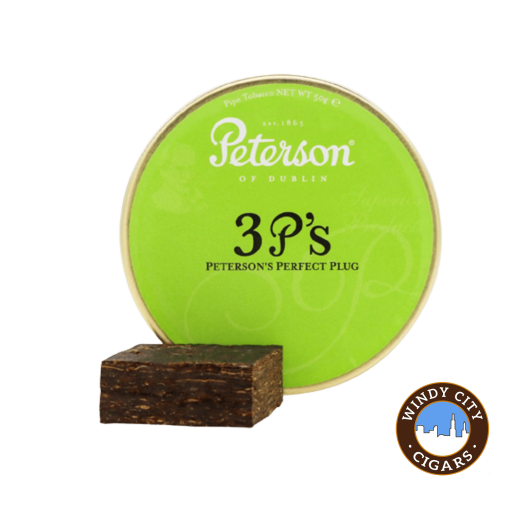 Peterson 3PS Plug 1.76oz Pipe Tobacco