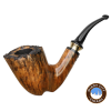 4th Generation Frihand Black Grain Smooth Pipe