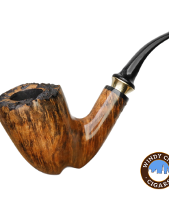 4th Generation Frihand Black Grain Smooth Pipe