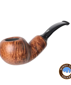 Chacom Reverse Calabash Brown Mat Pipe