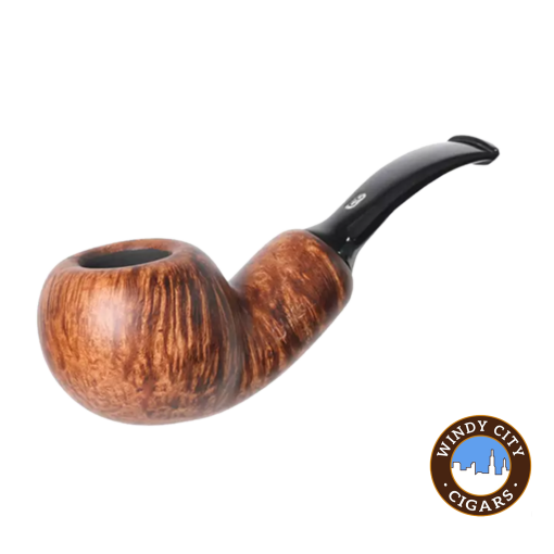 Chacom Reverse Calabash Brown Mat Pipe