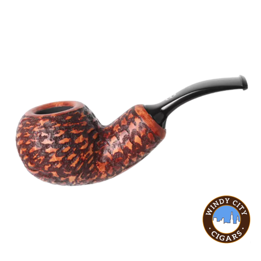 Chacom Reverse Calabash Rustic Pipe