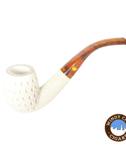 Royal Meerschaum Billiard Lattice Pipe