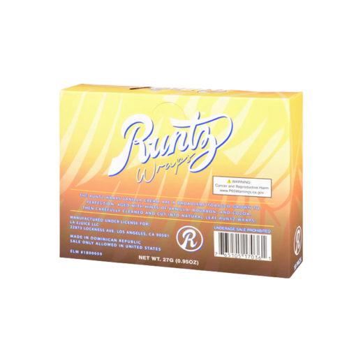 Runtz Vanilla Cream Wraps - 10 packs of 6